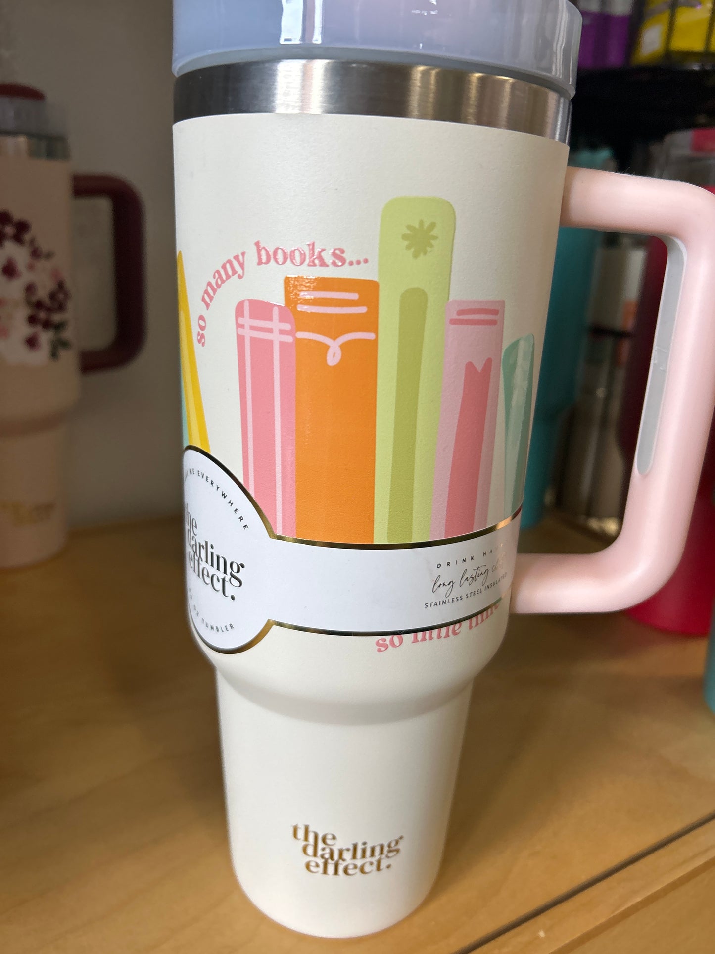 DARLING EFFECT 40oz TUMBLER- BOOKS