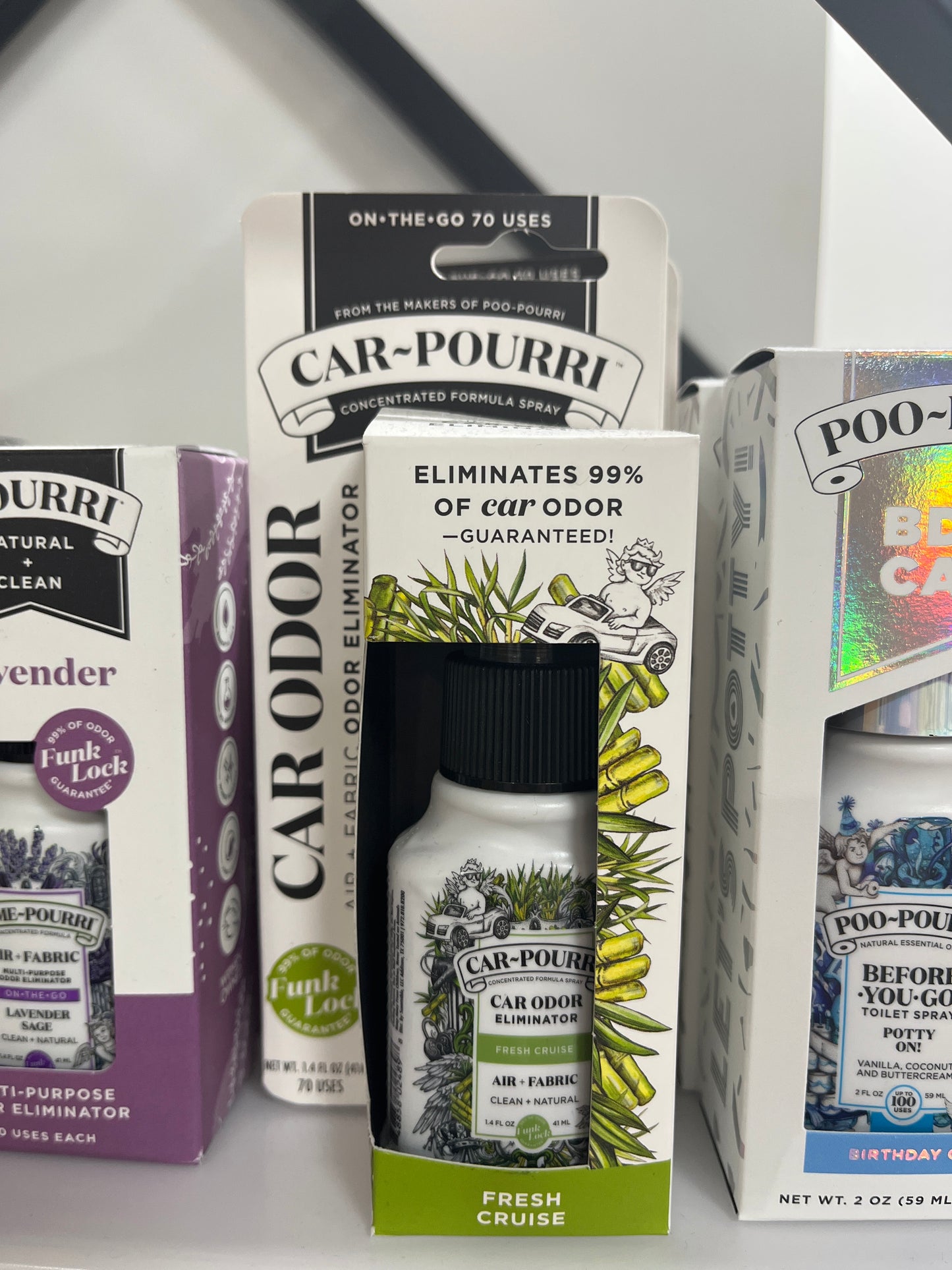 CAR-POURRI - CAR ODOR ELIMINATOR - FRESH CRUISE