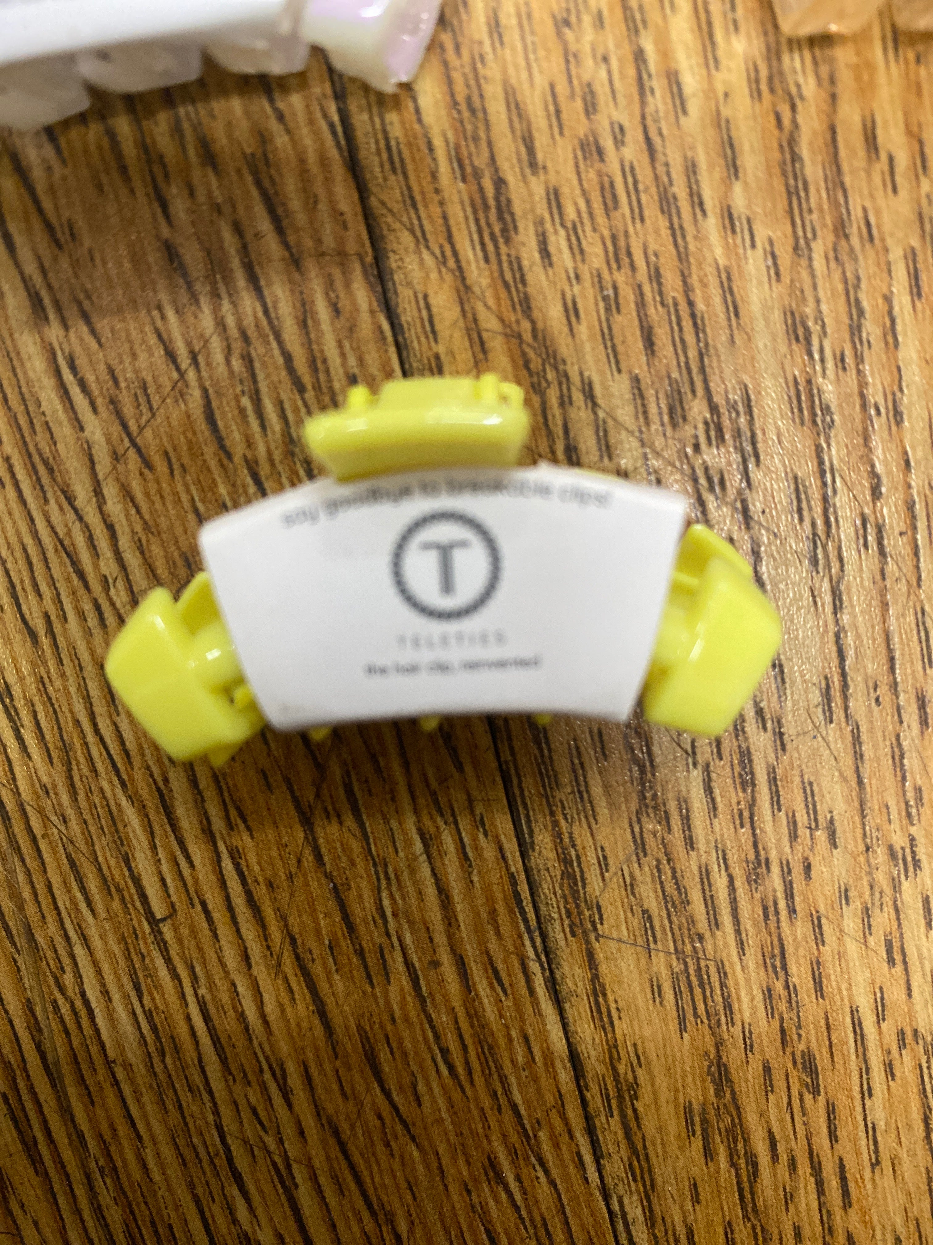 TELETIES HAIR CLIP - TINY - BUTTERCUP