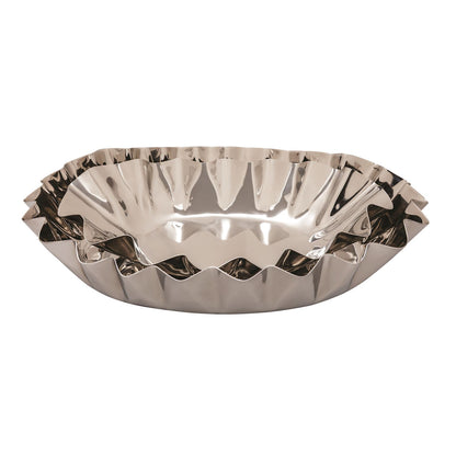 RUFFLED TRAY SET OF 2