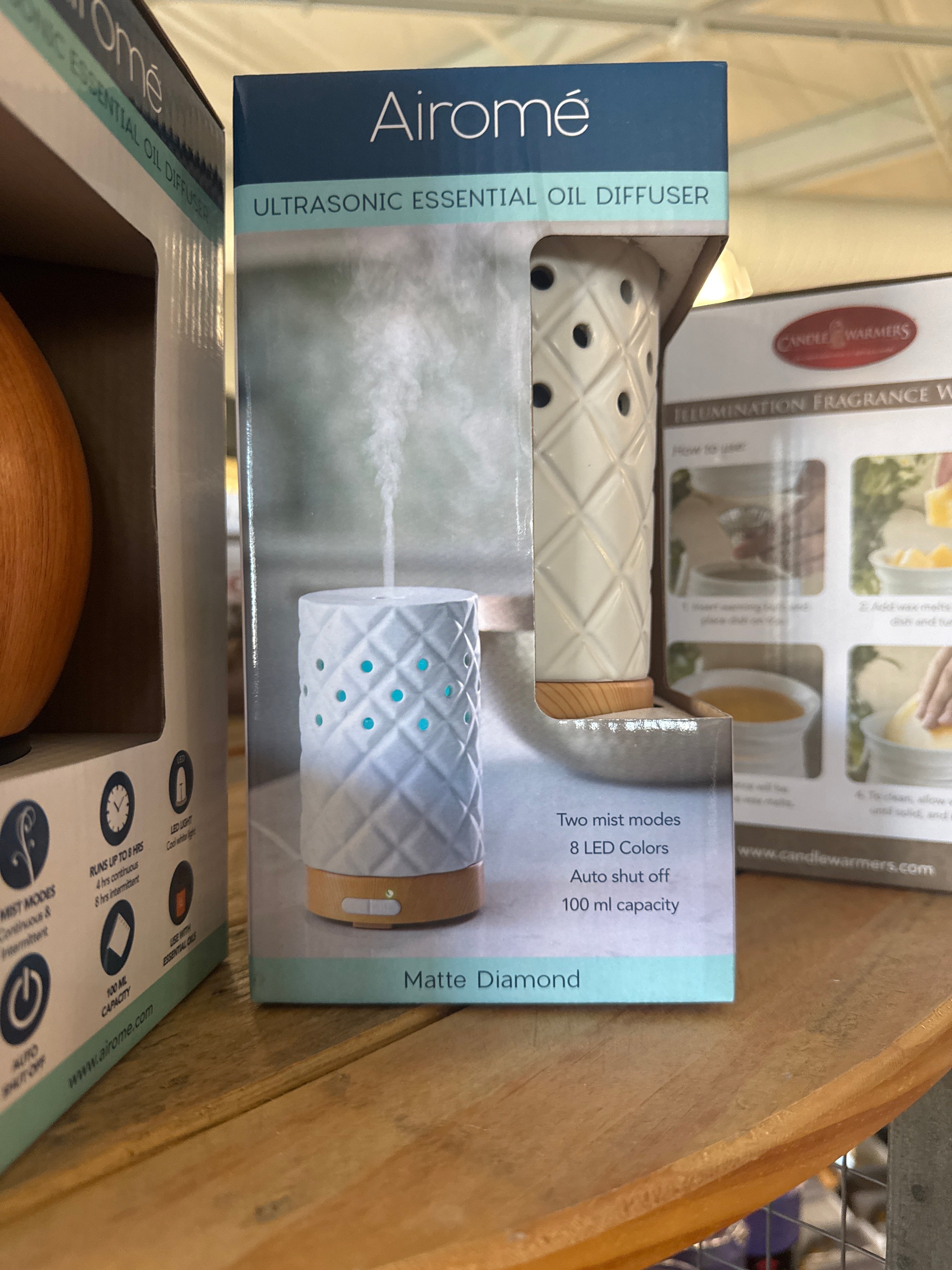 ULTRASONIC OIL DIFFUSER - MATTE DIAMOND