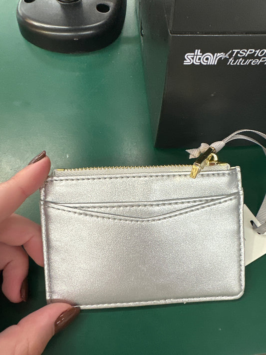 ALEXA METALLIC CARD HOLDER - SILVER