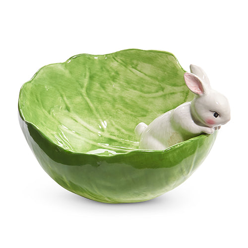 CABBAGE BUNNY BOWL - 6"