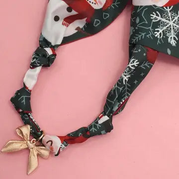 CHRISTMAS SCARF NECKLACES