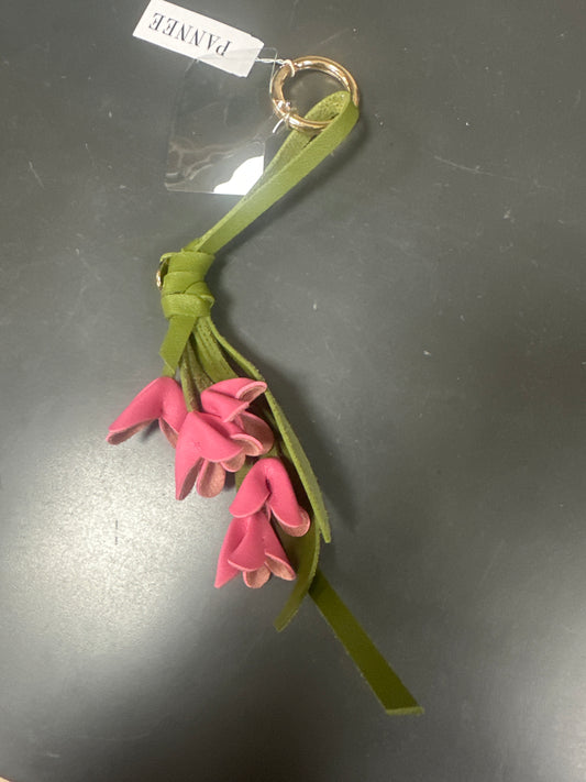 FLOWERING VINE PURSE CHARM