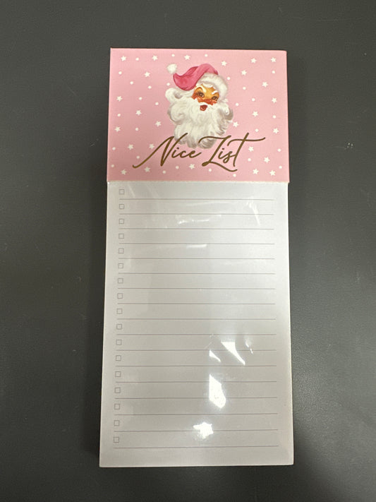 NICE LIST NOTEPAD