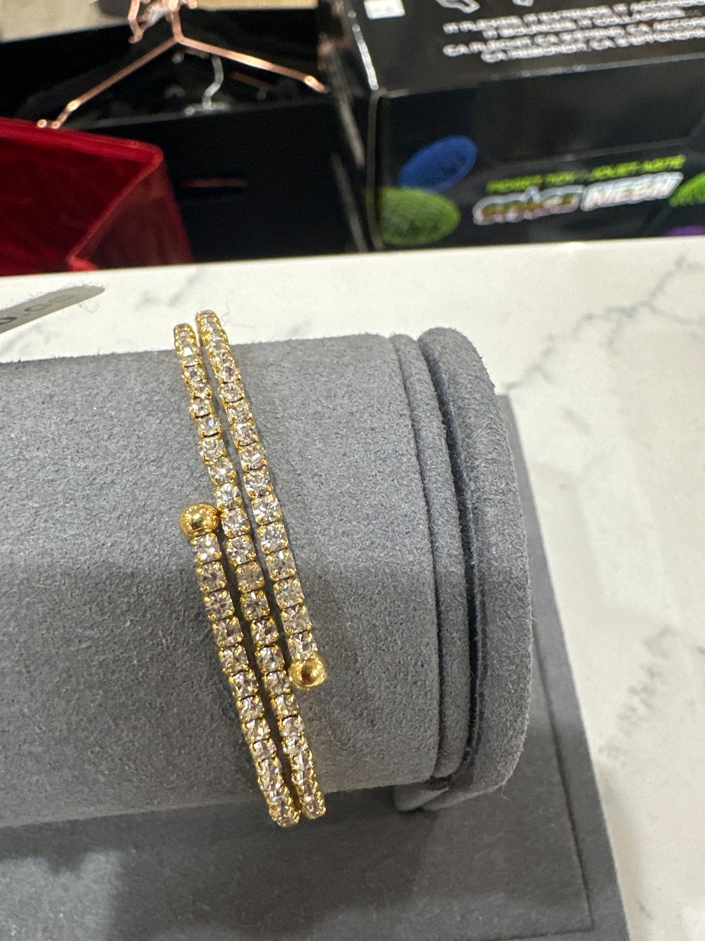 DOUBLE FLEXI BRACELET - GOLD