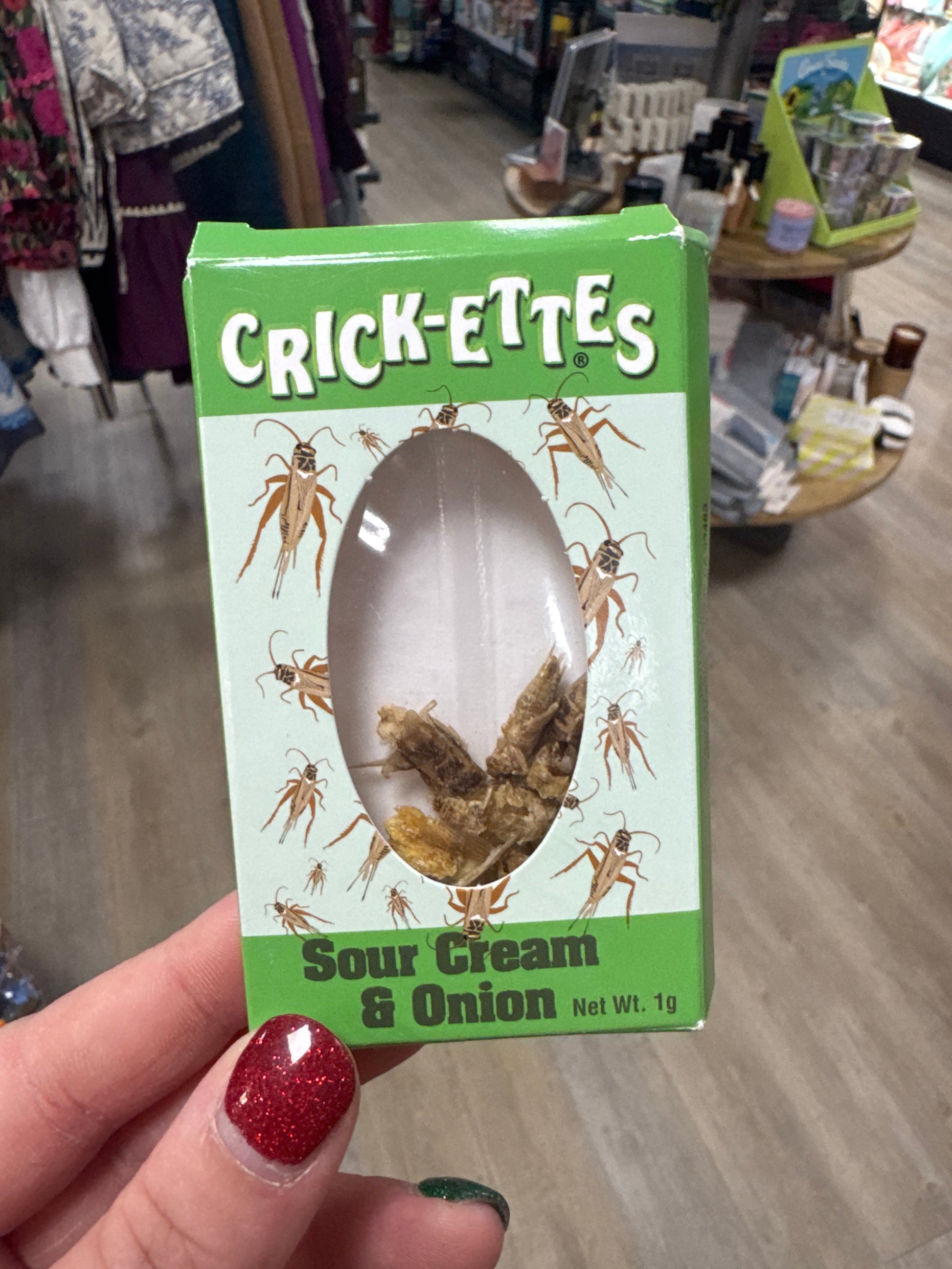 CRICK-ETTES - SOUR CREAM & ONION - Pharm Favorites by Economy Pharmacy