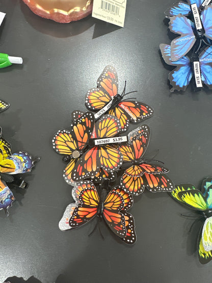 CLIP ON BUTTERFLY - SMALL