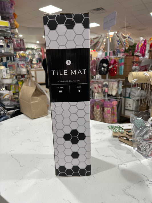 TILE MAT - WHITE