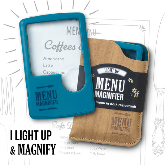 LIGHT UP MENU MAGNIFIER