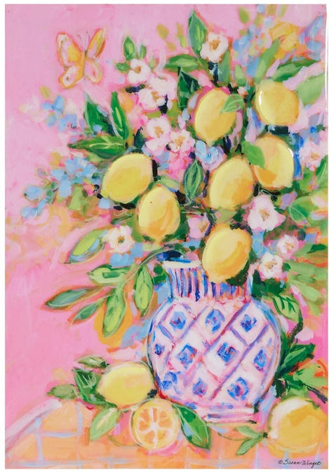 18" CITRUS ARRANGMENT WALL ART