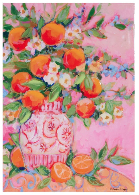 18" CITRUS ARRANGMENT WALL ART