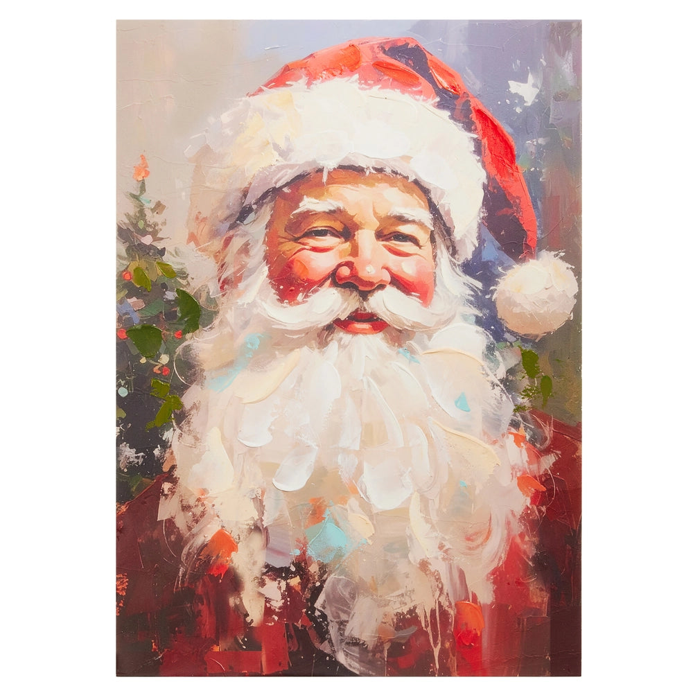 25.5" KRIS KRINGLE'S PORTRAIT WALL ART