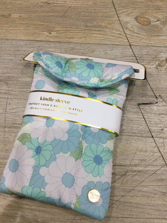 KINDLE COVER - DAISY CRAZE AQUA