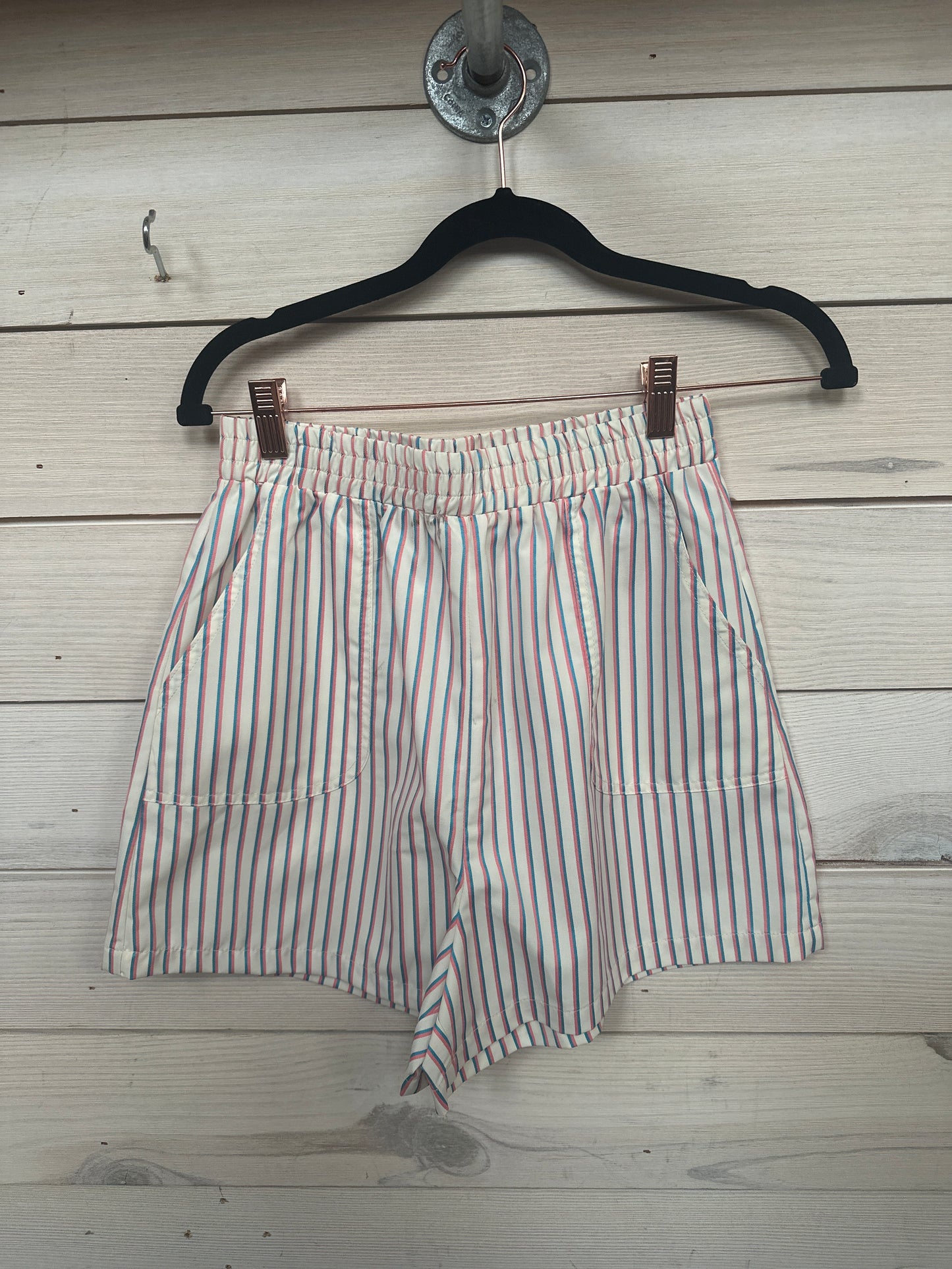 BLUE AND PINK STRIPE 2PC SET