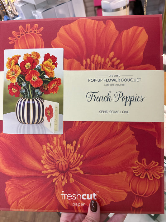 POP UP FLOWER BOUQUET - FRENCH POPPIES - Pharm Favorites by Economy Pharmacy