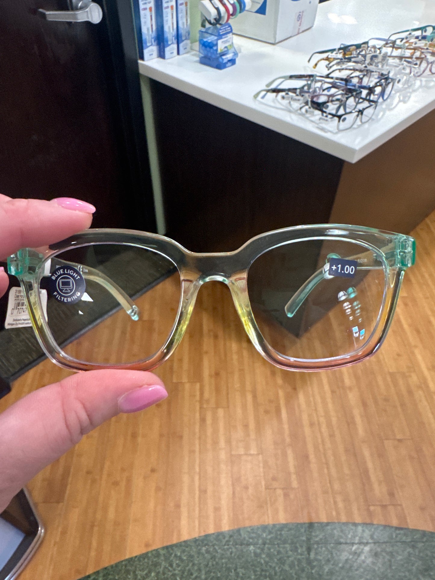 CLEAR HORIZON - MINT/PINK - +1.00