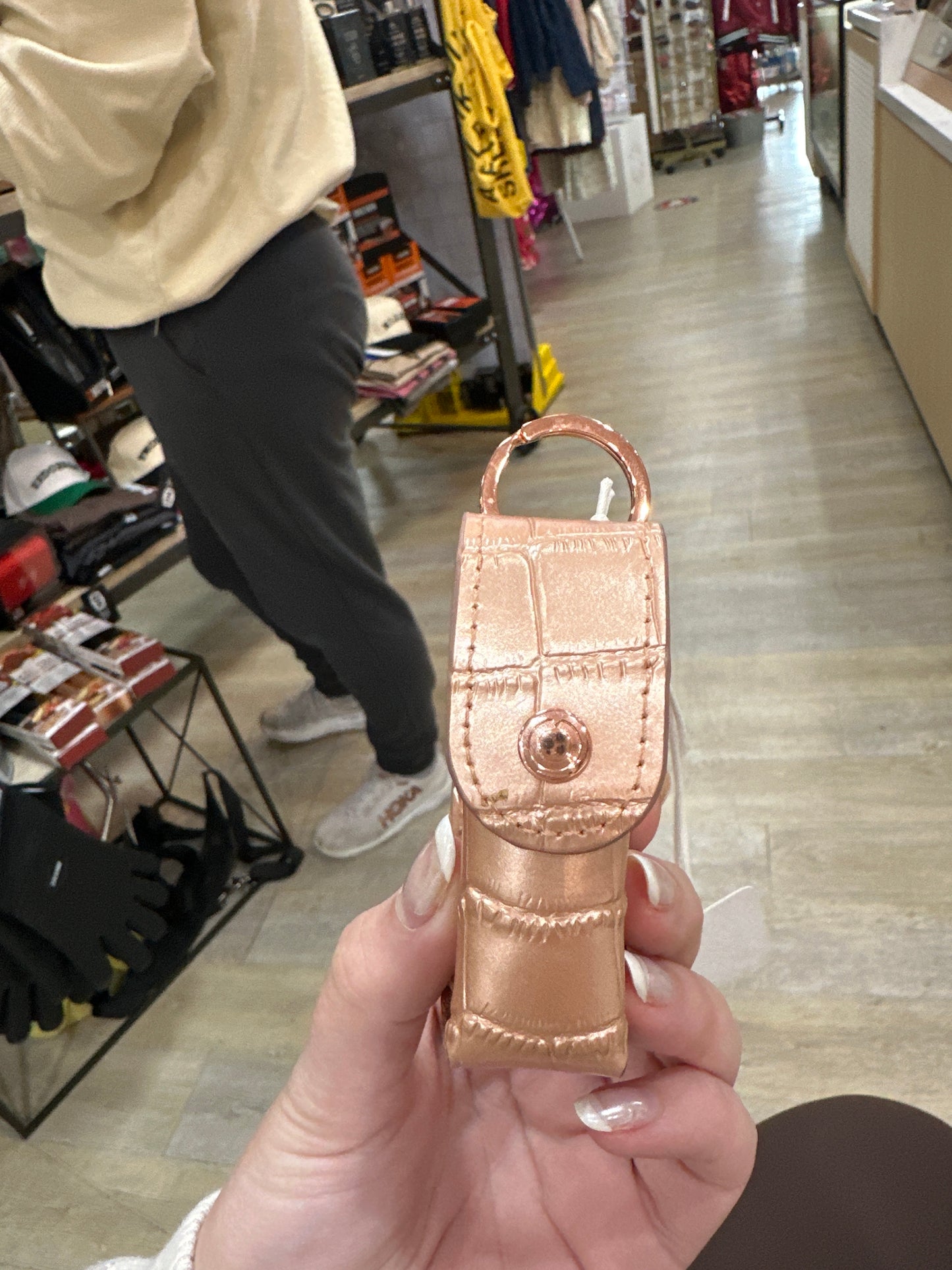 THE SMOOCH - ROSE GOLD CROC