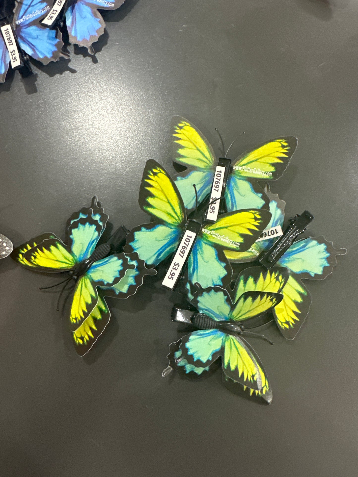 CLIP ON BUTTERFLY - SMALL