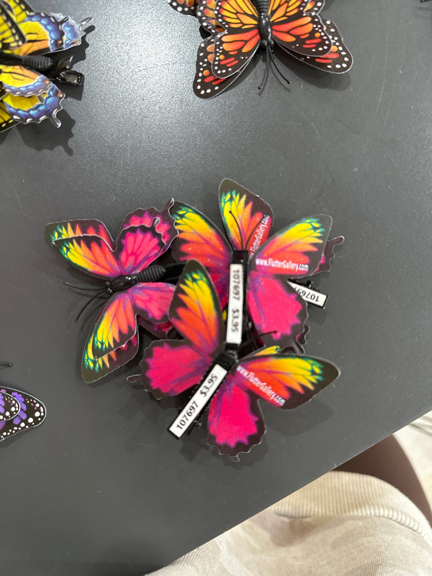 CLIP ON BUTTERFLY - SMALL