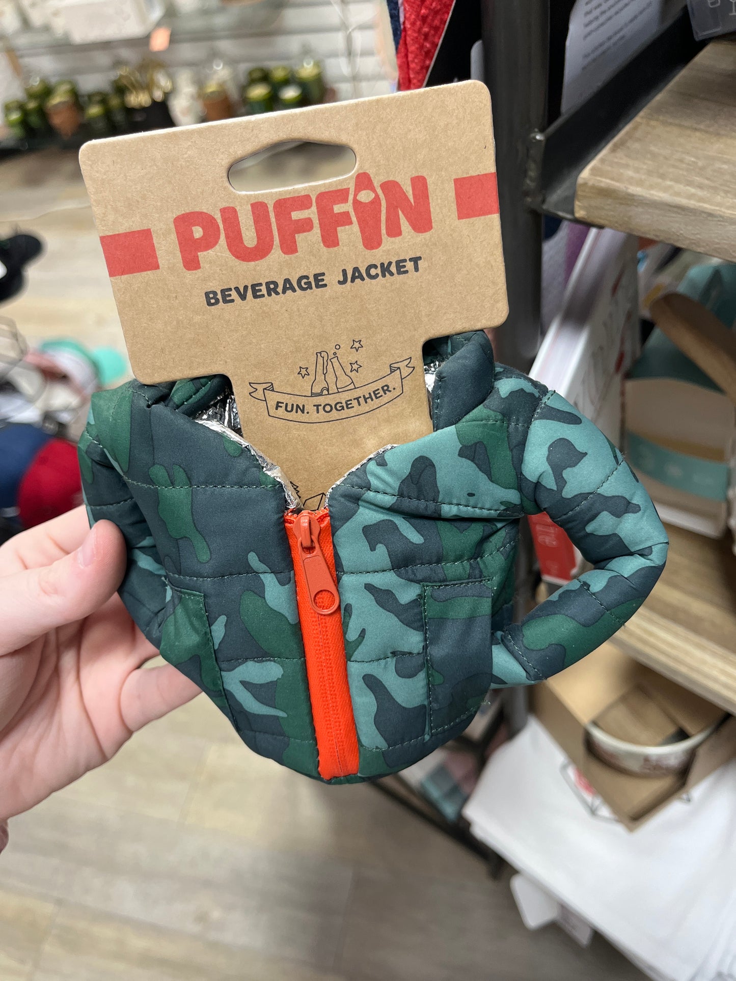 CAMO BEVERAGE JACKET