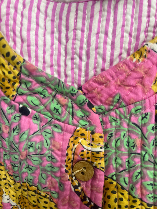QUILTED REVERSIBLE JACKET - ONE SIZE