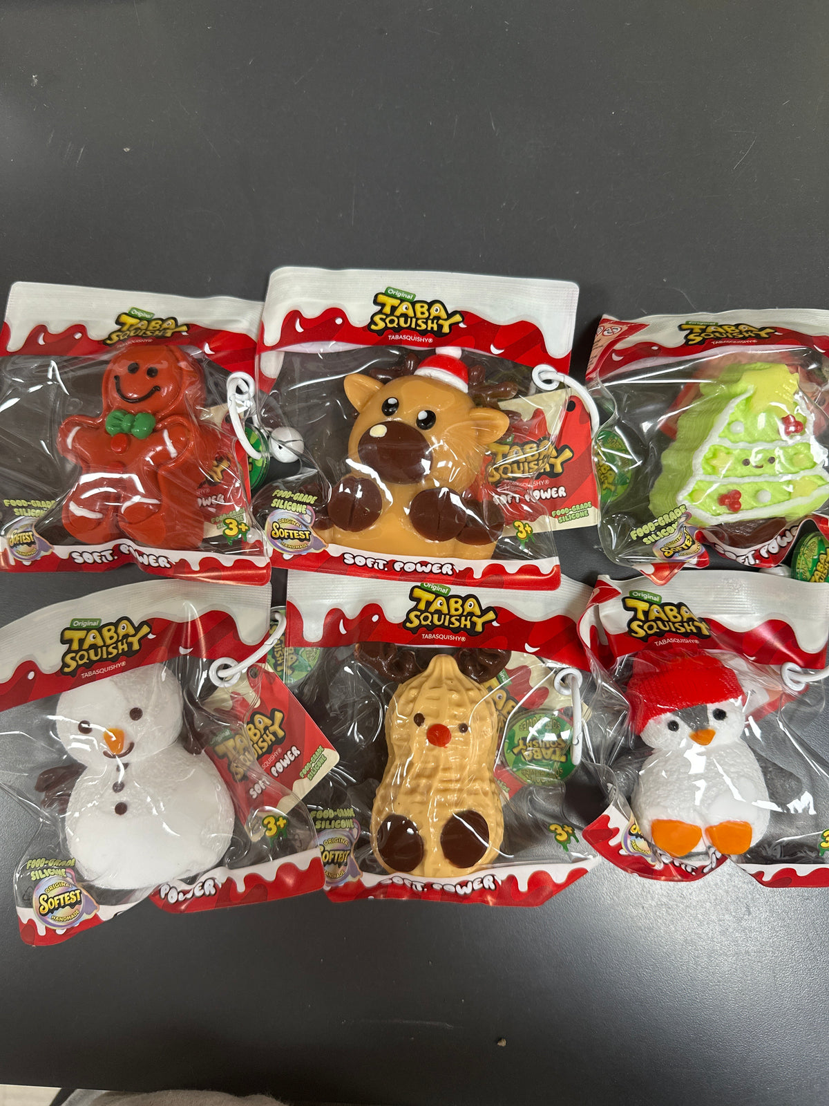 TABA SQUISHY WINTER HOLIDAY SQUISHIES