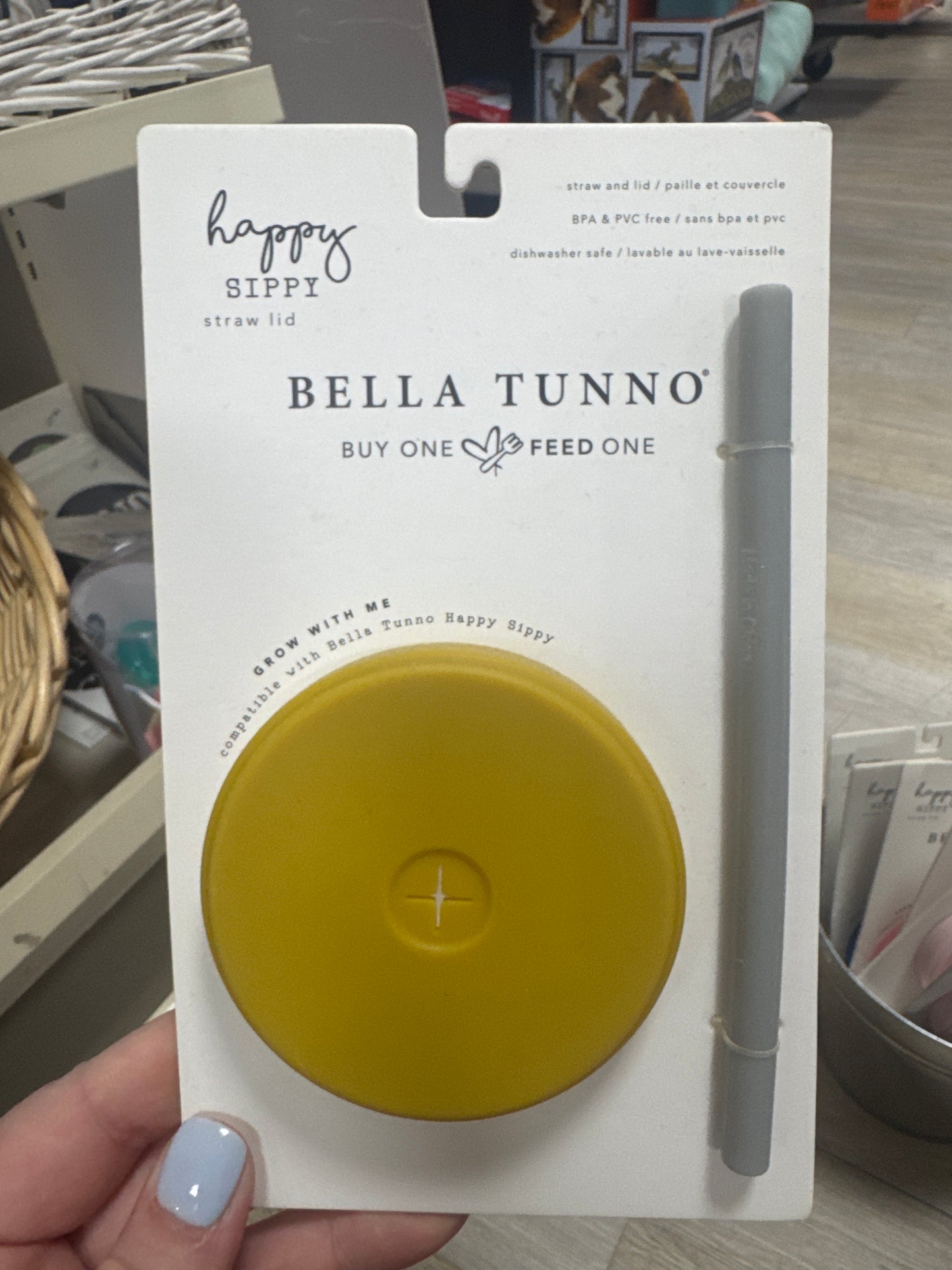SIPPY CUP STRAW CONVERSION SET - MUSTARD