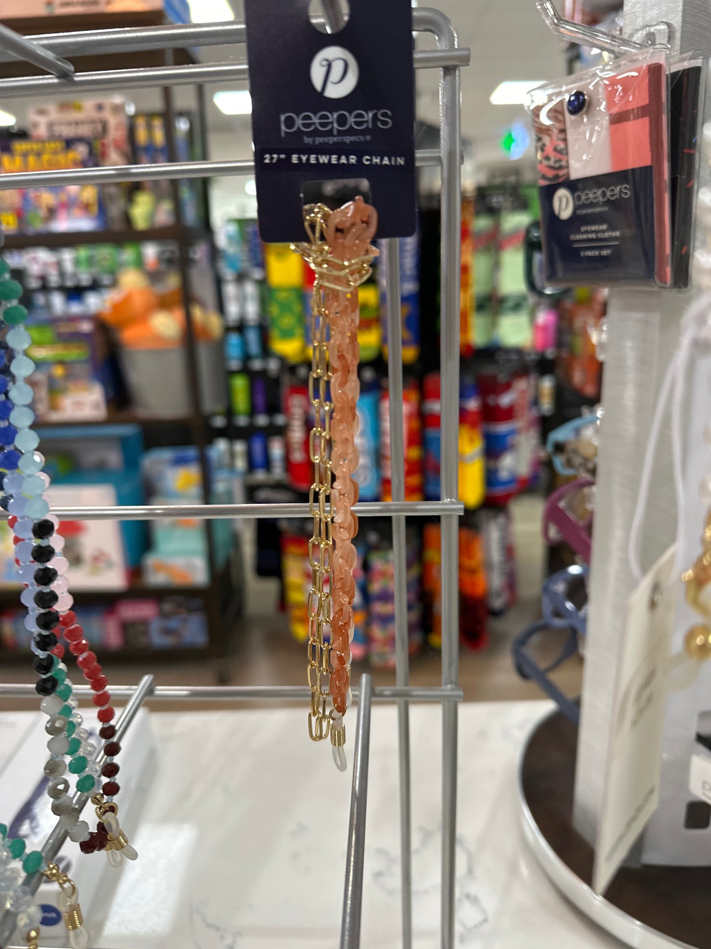 27' BEADED EYEWEAR CHAIN - Pharm Favorites by Economy Pharmacy