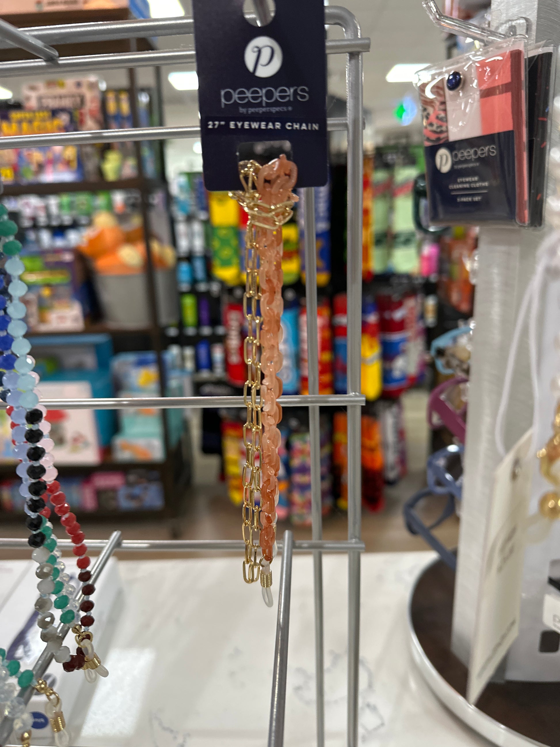 27' BEADED EYEWEAR CHAIN - Pharm Favorites by Economy Pharmacy