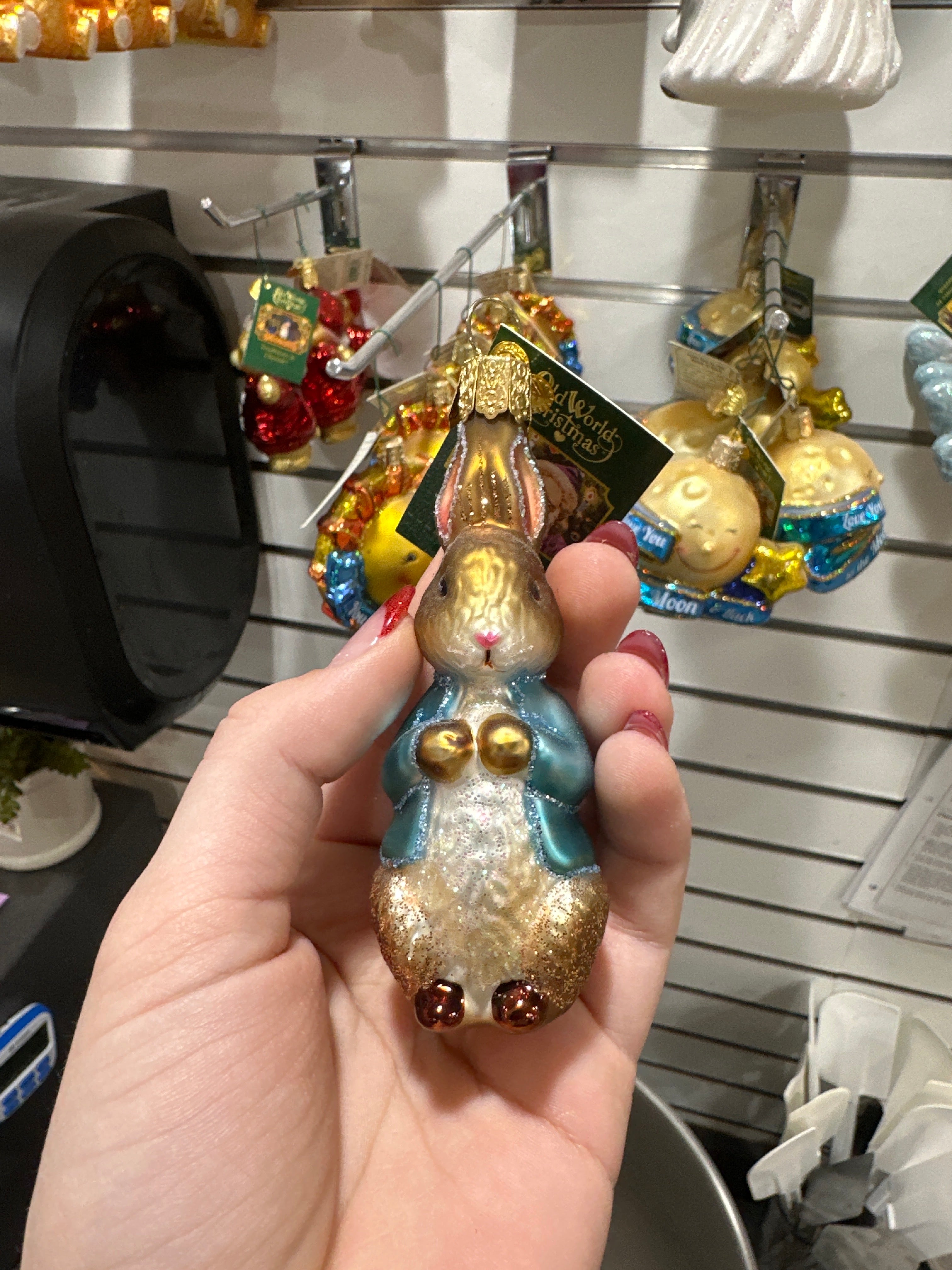 CHRISTMAS ORNAMENT - PETER RABBIT