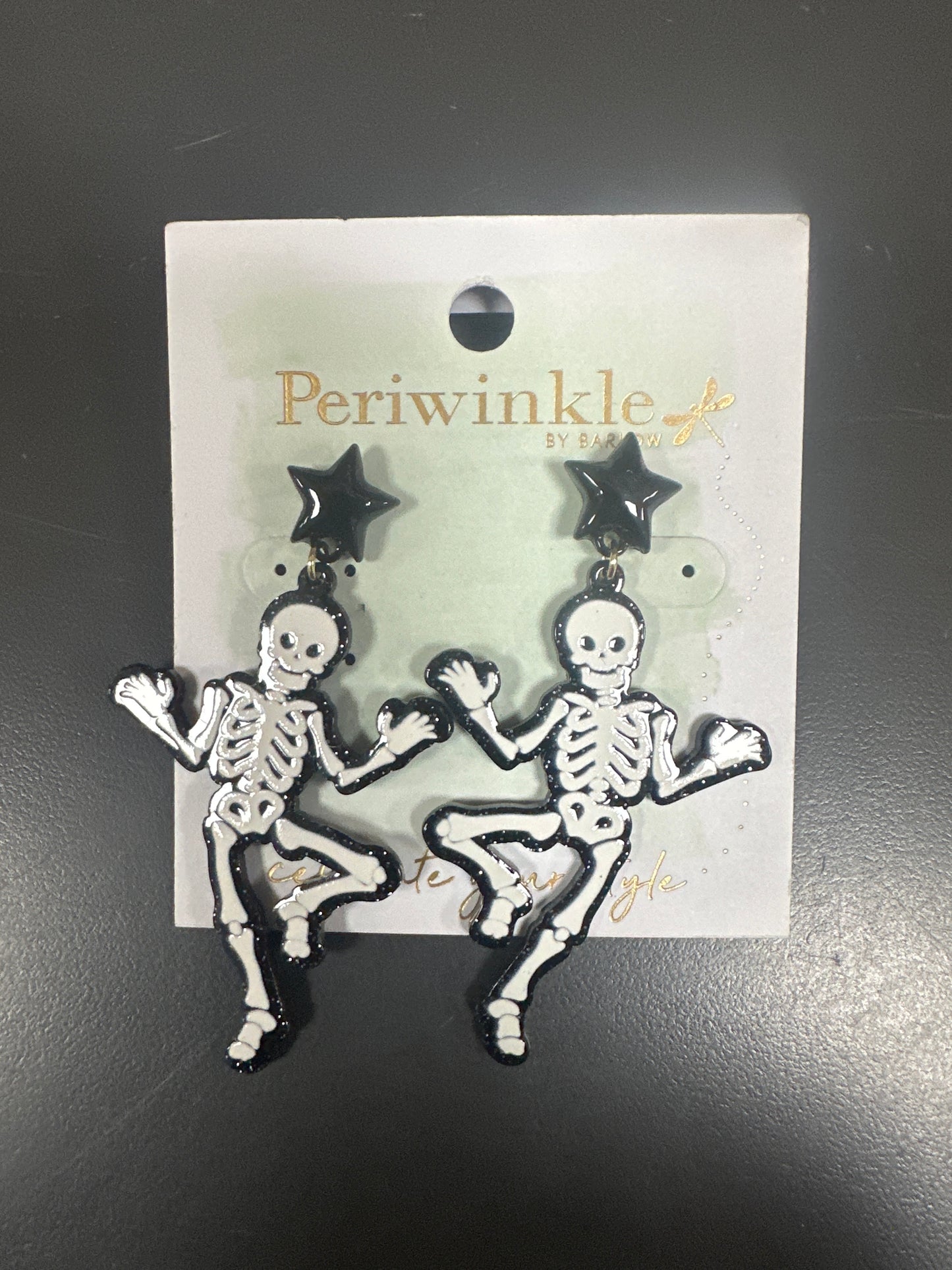PERIWINKLE HALLOWEEN EARRINGS
