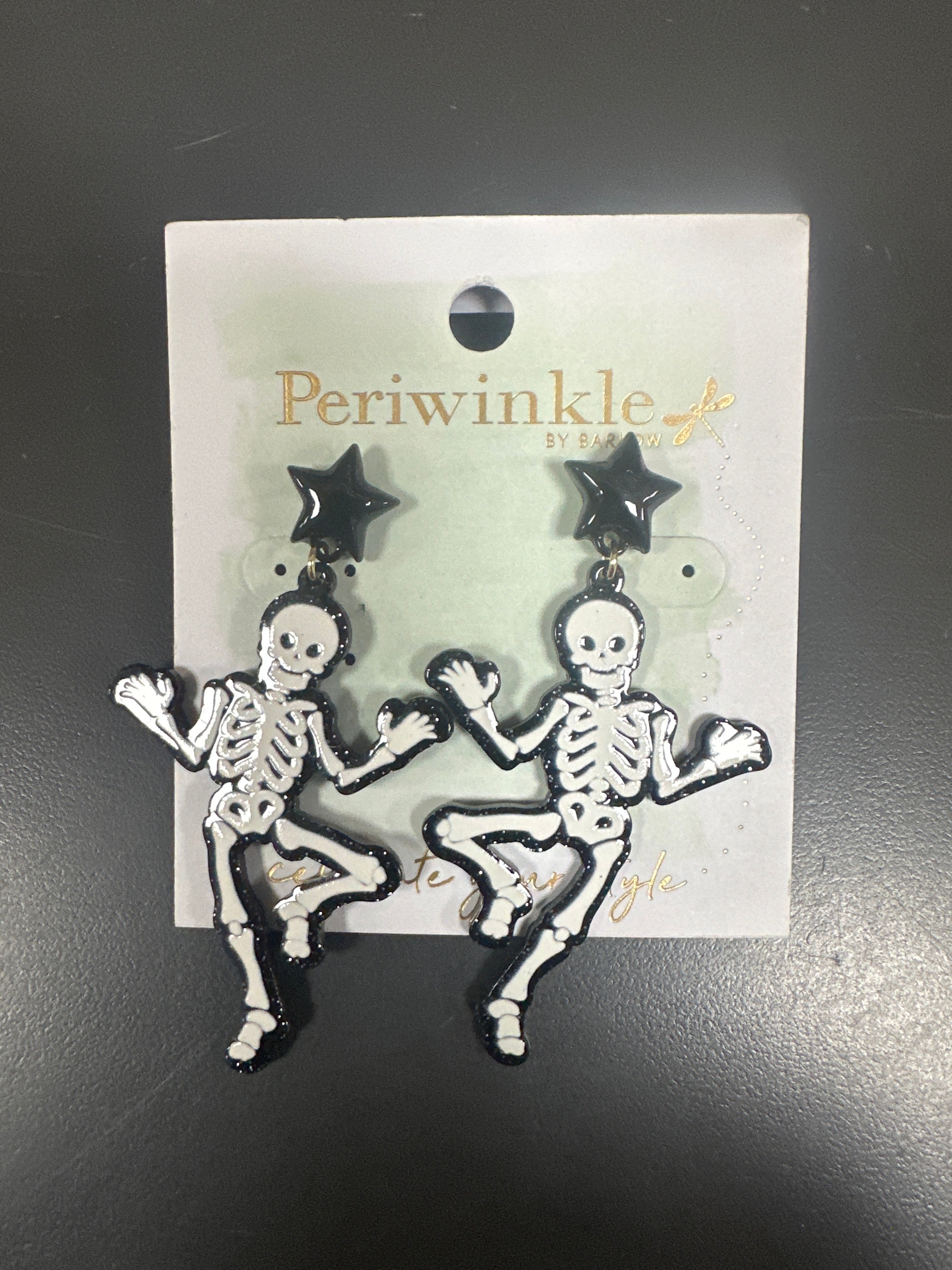 PERIWINKLE HALLOWEEN EARRINGS