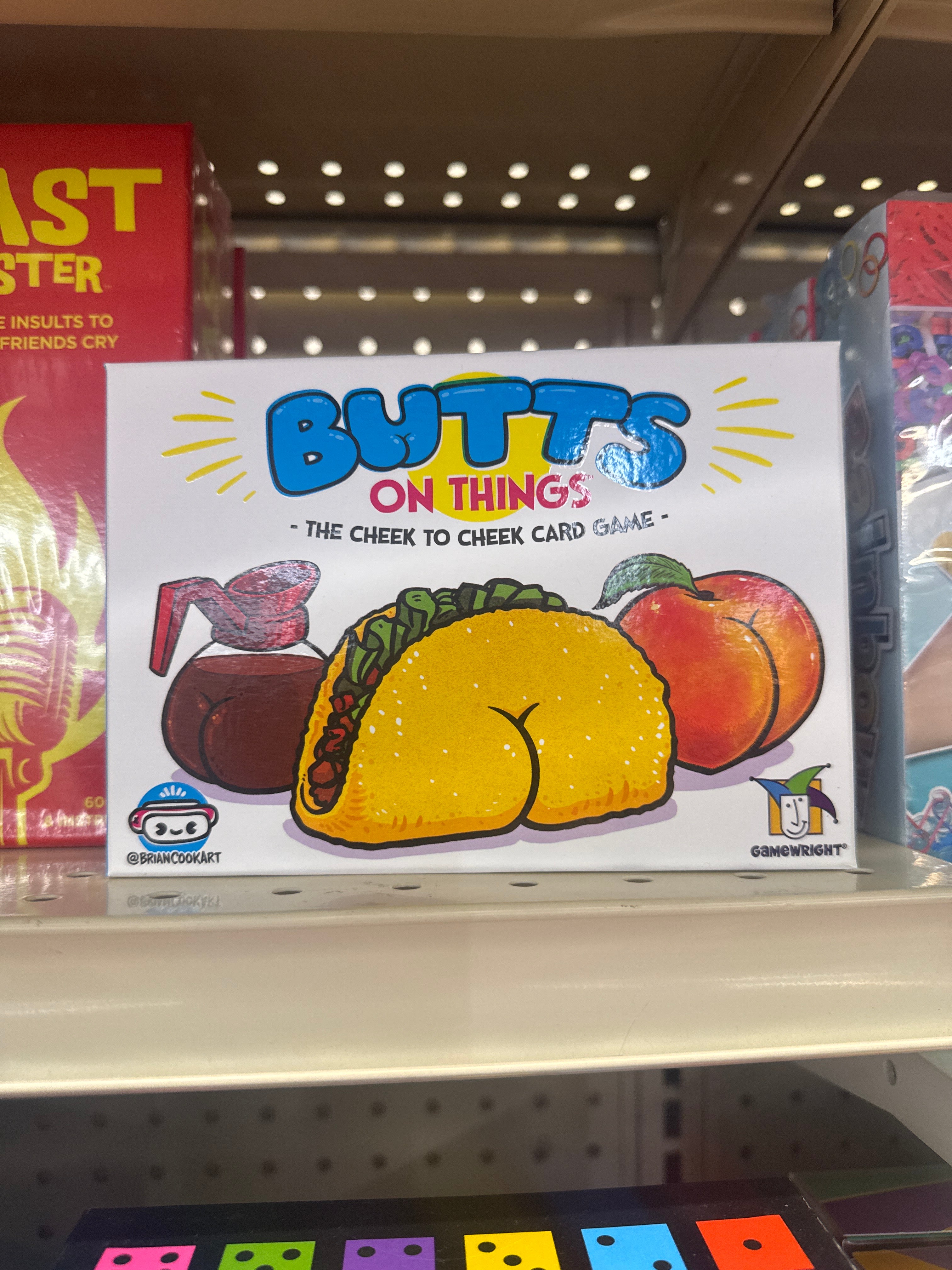 BUTTS ON THINGS CARD GAME