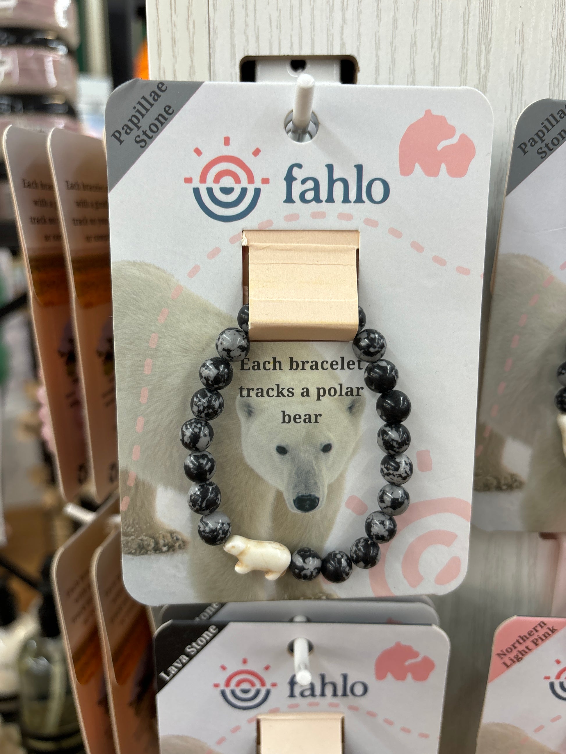 THE VOYAGE BRACELET- PAPILLAE STONE - POLAR BEAR - Pharm Favorites by Economy Pharmacy