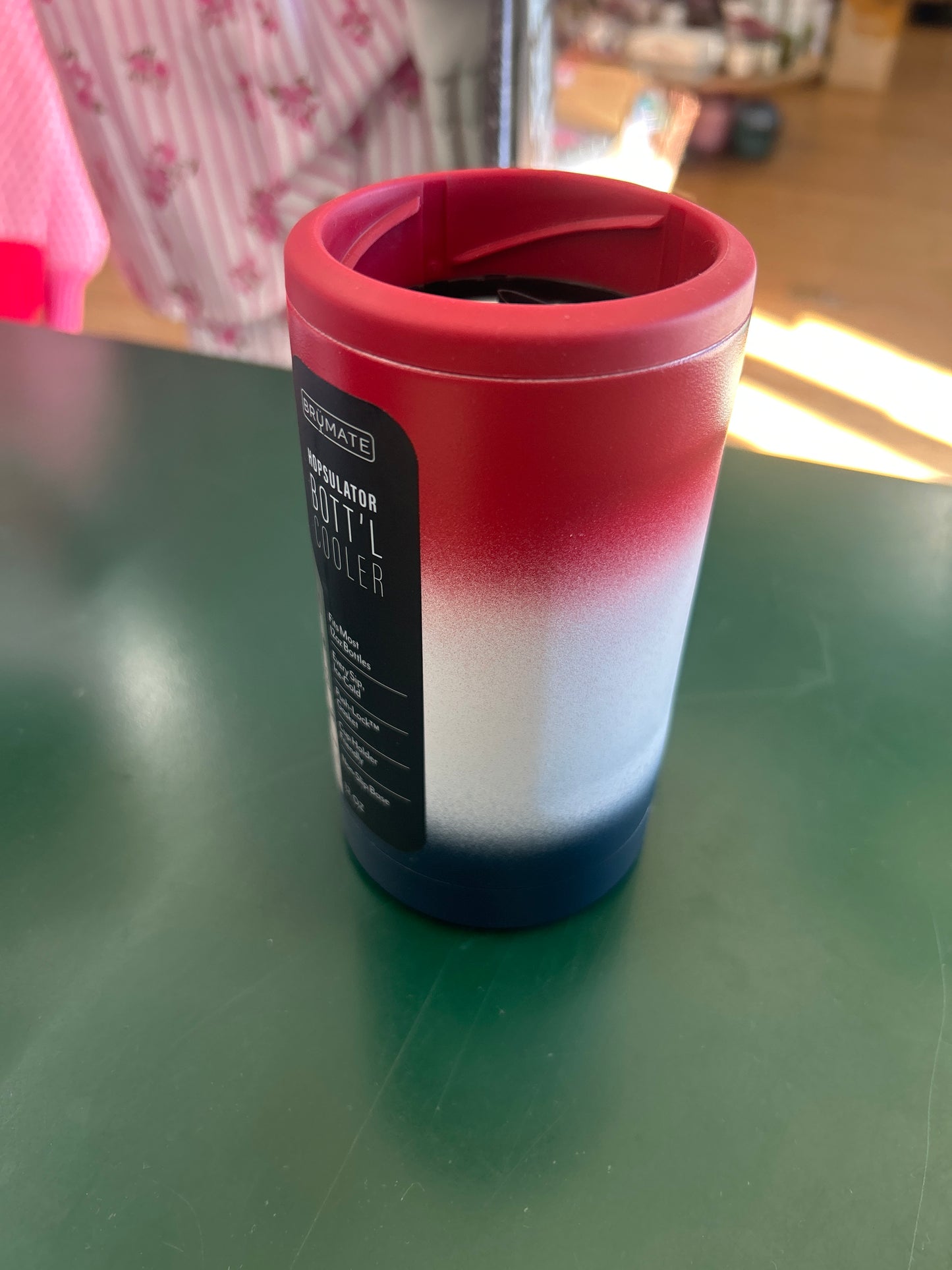 HOPSULATOR BOTT'L COOLER - RED, WHITE & BRU