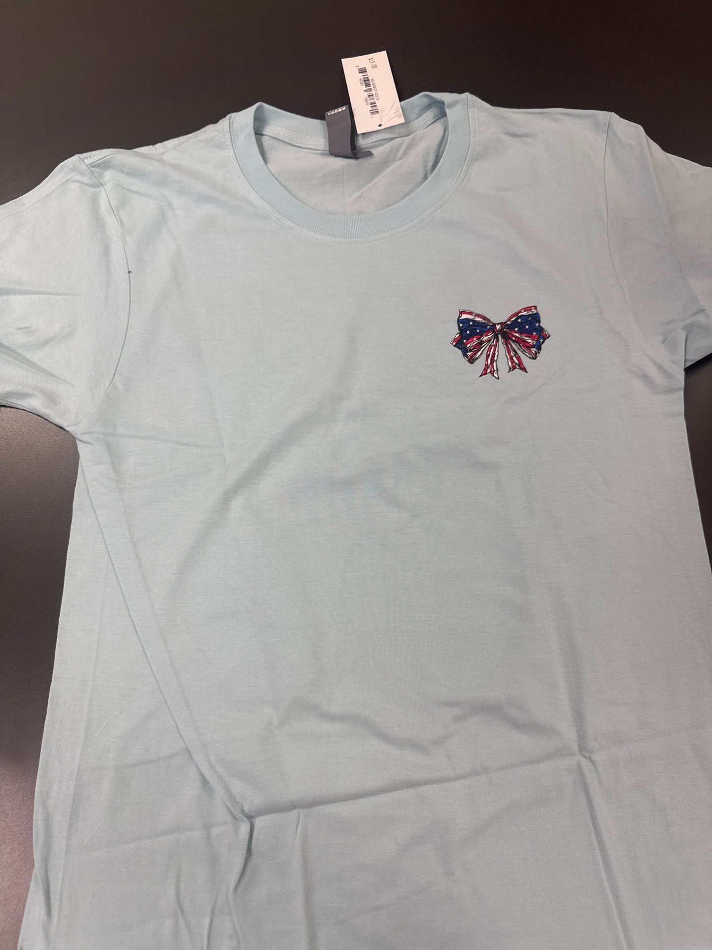 SWEET LAND OF LIBERTY TSHIRT - ICE BLUE