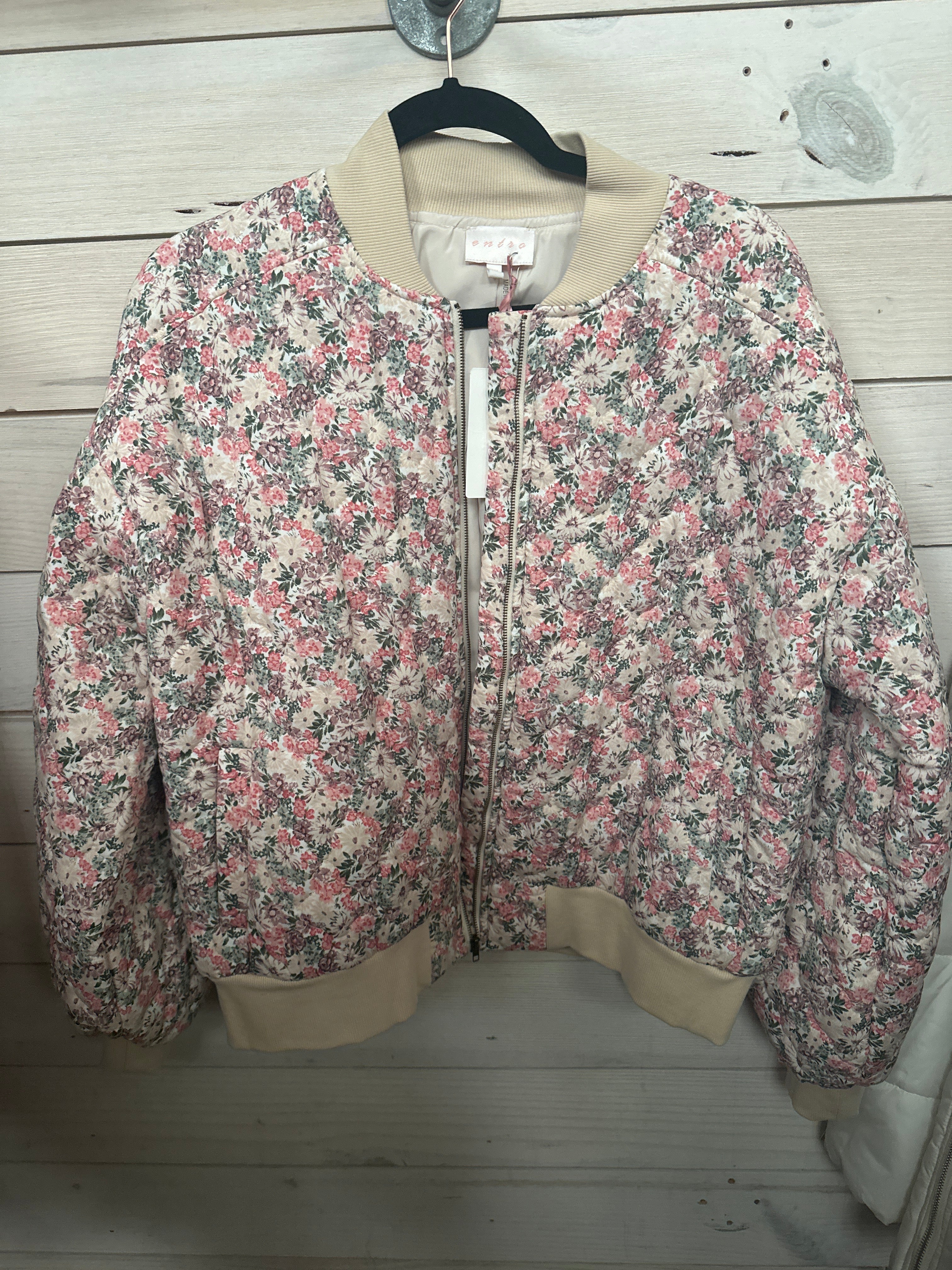 FLORAL QUILTED JACKET