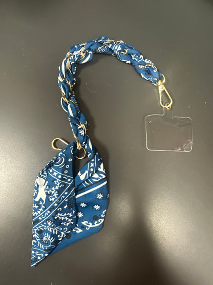 PURSE CHAIN W/SCARF