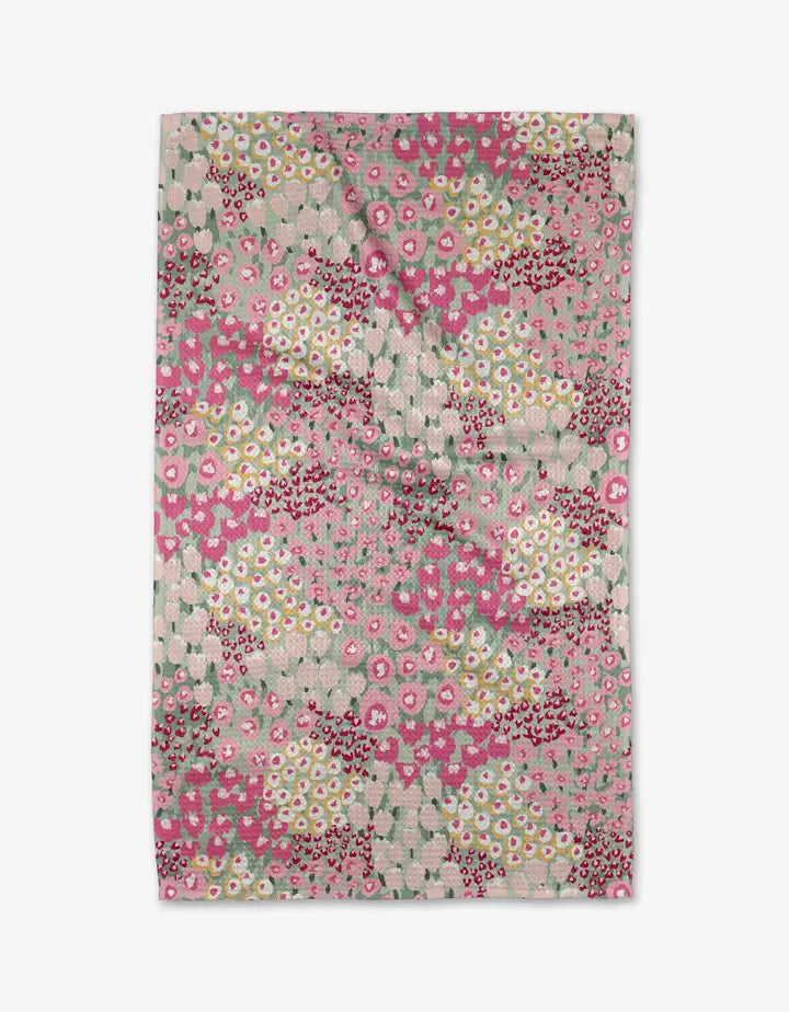 GEOMETRY TEA TOWEL - FLORALS