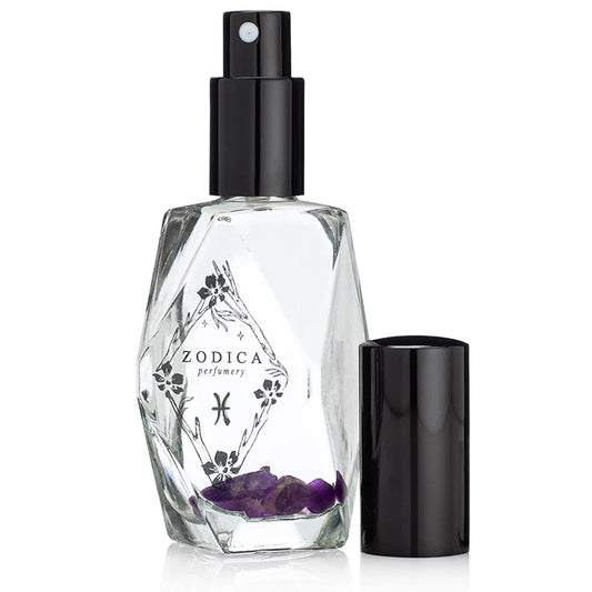 CRYSTAL INFUSED ZODIAC PERFUME - 1.7OZ - PISCES