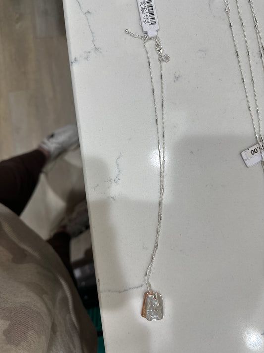 AFFIRMATION DISCS "POSITIVITY" NECKLACE