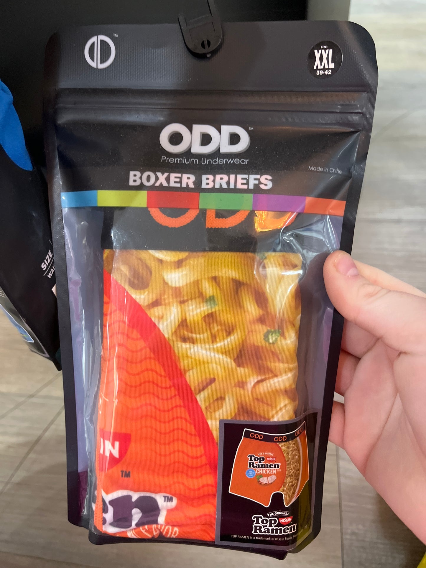BOXER BRIEFS - TOP RAMEN CHICKEN - XXL