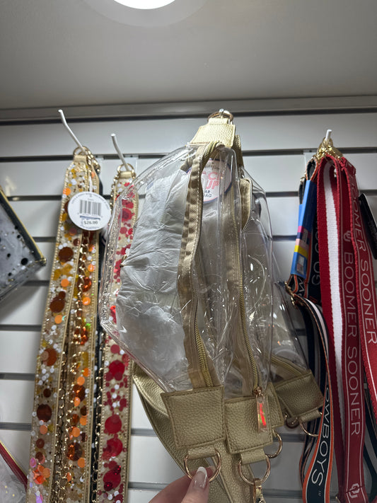 ON-THE-GO CLEAR BELT BAG