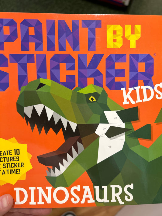 PAINT BY STICKER OIDS BOOK