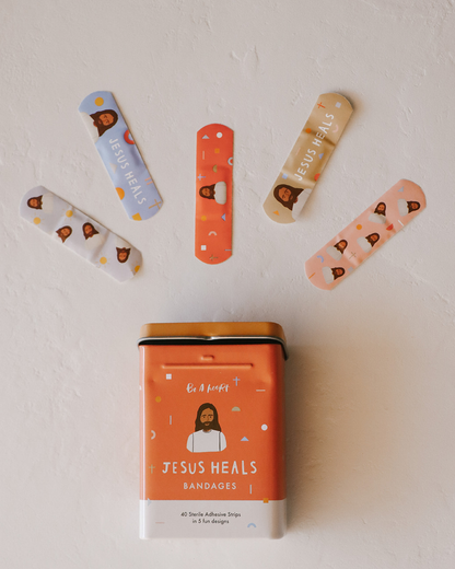 JESUS HEALS BANDAGES
