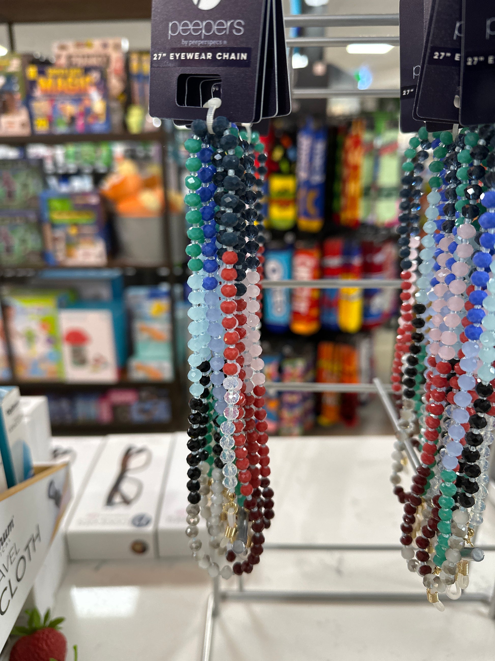 27' BEADED EYEWEAR CHAIN - Pharm Favorites by Economy Pharmacy