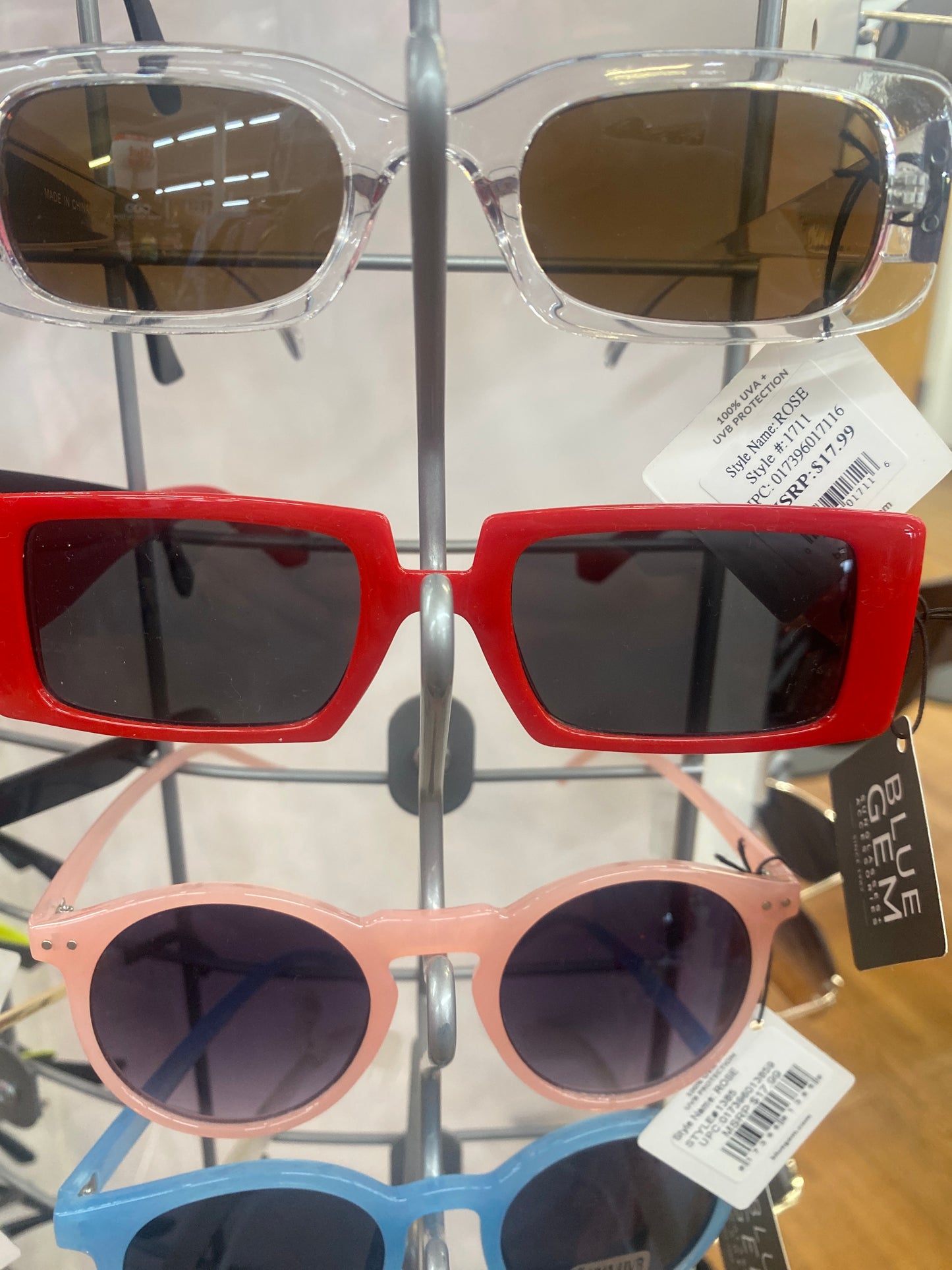 VINTAGE RECTANGLE SUNGLASSES 1713