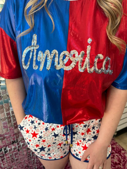 The American Way Metallic Top